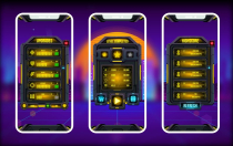 Cyberpunk Game User Interface Screenshot 4