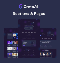 CretaAI - AI Writer AndCopywriting Landing Page Screenshot 5