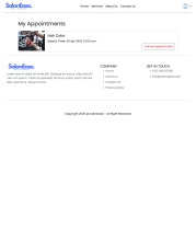 Salon Booking Application - MERN Stack Screenshot 6