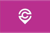 Connect Pin Letter C Logo design vector template Screenshot 1