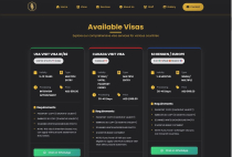 Visa And Travel Agency Website Script Screenshot 8
